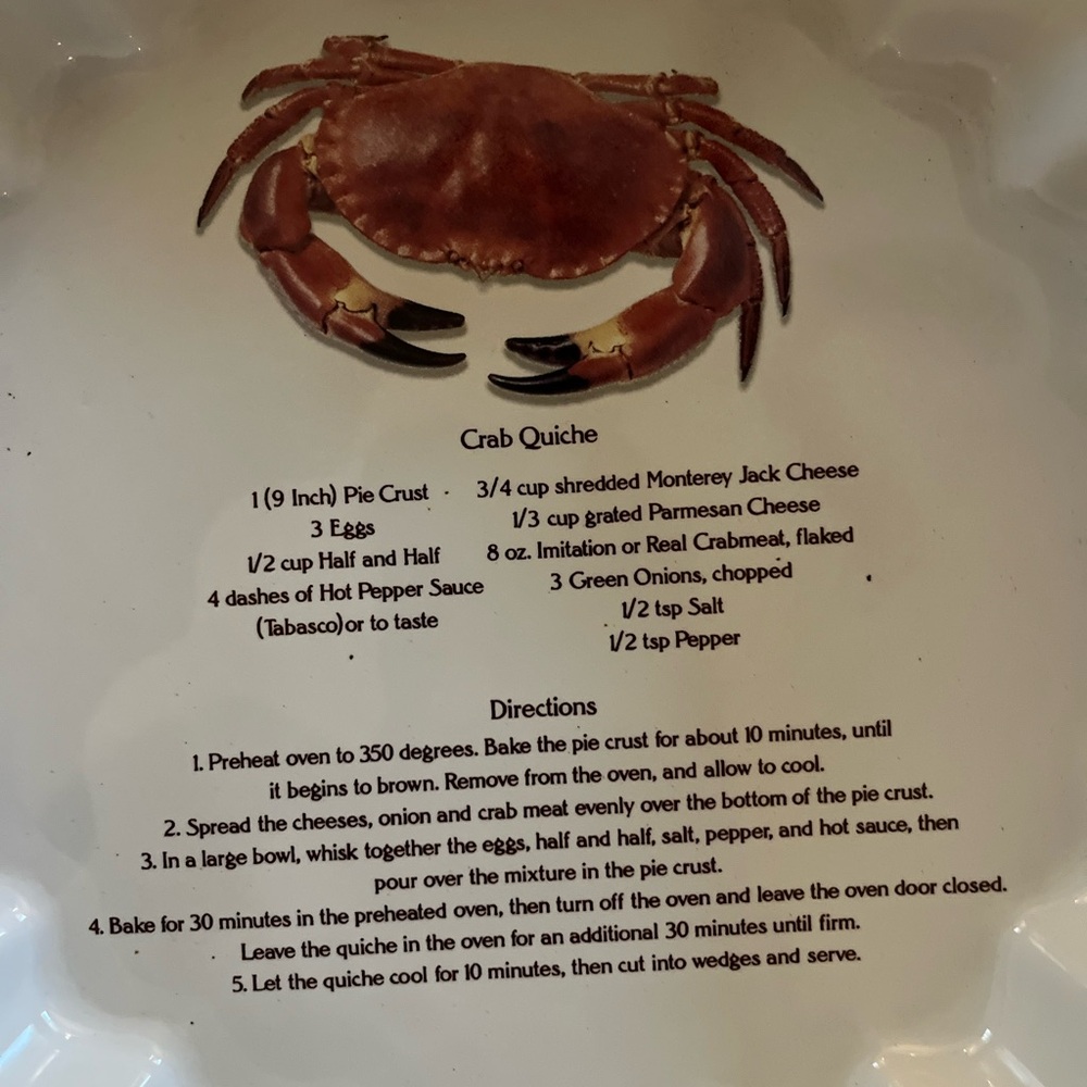 Quiche Plate